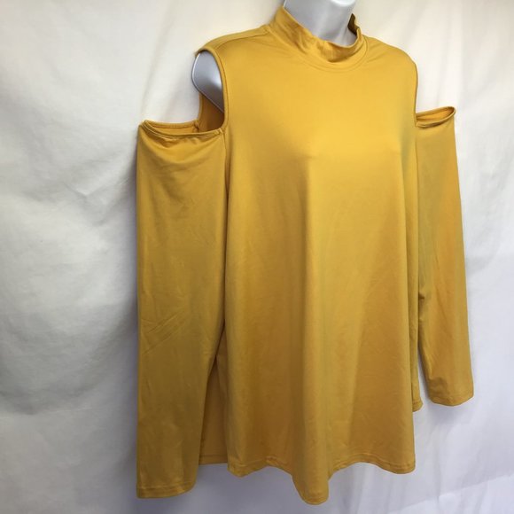 NWT Say What Women Cold Shoulder Tunic 3X - Picture 3 of 5